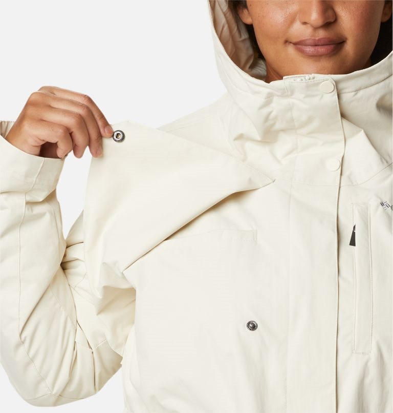 Women's Columbia Hadley Trail Jackets Cream | Plus Size CA-PL1C8